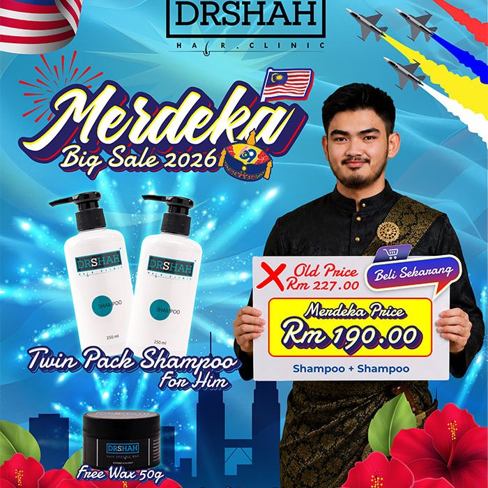 Merdeka 2026 | Twin Pack Shampoo For Him