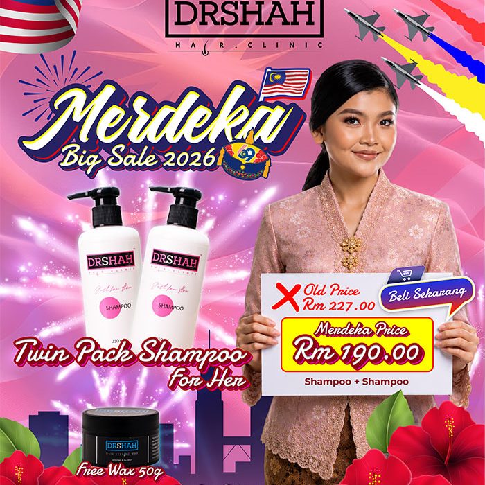 Merdeka 2026 | Twin Pack Shampoo for Her